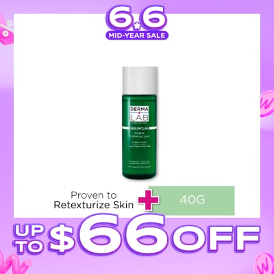 DERMA LAB - Sebumclar 2% BHA Exfoliating Liquid (2% BHA + 1% AHA Deeply Exfoliates To Renew Skin) 160ml (Expiry: Apr`2027)