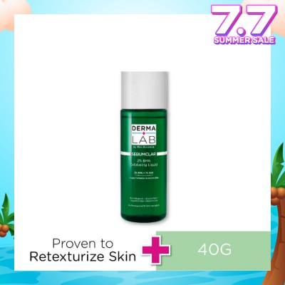 DERMA LAB Sebumclar 2% Bha Exfoliating Liquid (2% BHA  + 1% AHA Deeply Exfoliates To Renew Skin) 160ml