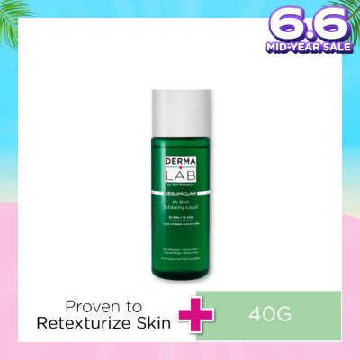 DERMA LAB Sebumclar 2% Bha Exfoliating Liquid (2% BHA  + 1% AHA Deeply Exfoliates To Renew Skin) 160ml