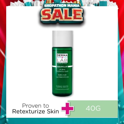 DERMA LAB - Sebumclar 2% BHA Exfoliating Liquid (2% BHA + 1% AHA Deeply Exfoliates To Renew Skin) 160ml (Expiry: Apr`2027)