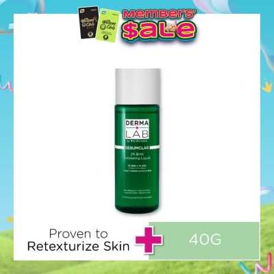 DERMA LAB - Sebumclar 2% Bha Exfoliating Liquid (2% BHA + 1% AHA Deeply Exfoliates To Renew Skin) 160ml