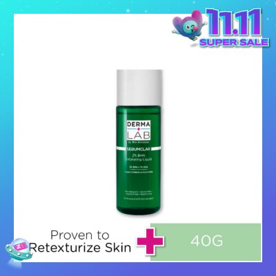 DERMA LAB Sebumclar 2% Bha Exfoliating Liquid (2% BHA + 1% AHA Deeply Exfoliates To Renew Skin) 160ml