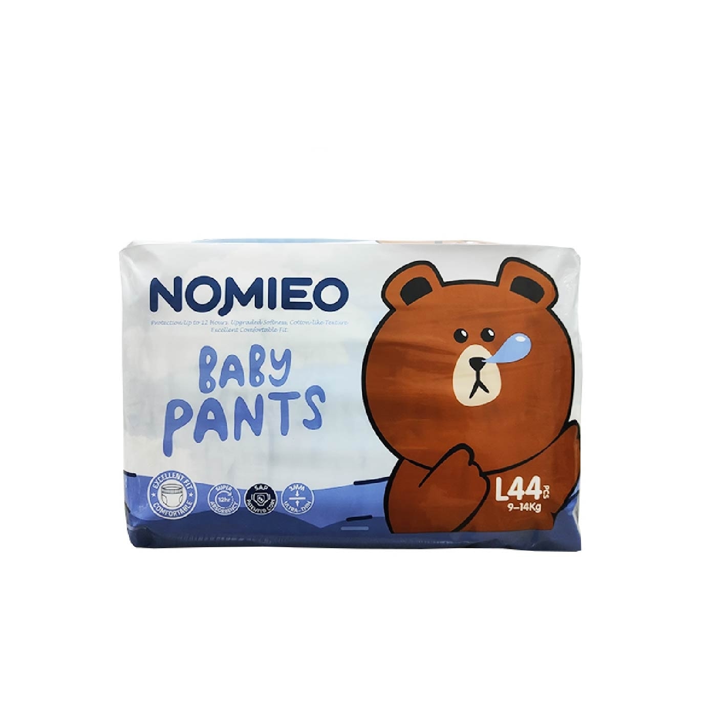 Baby Pants Diaper L44s x 3 (9-14kg)