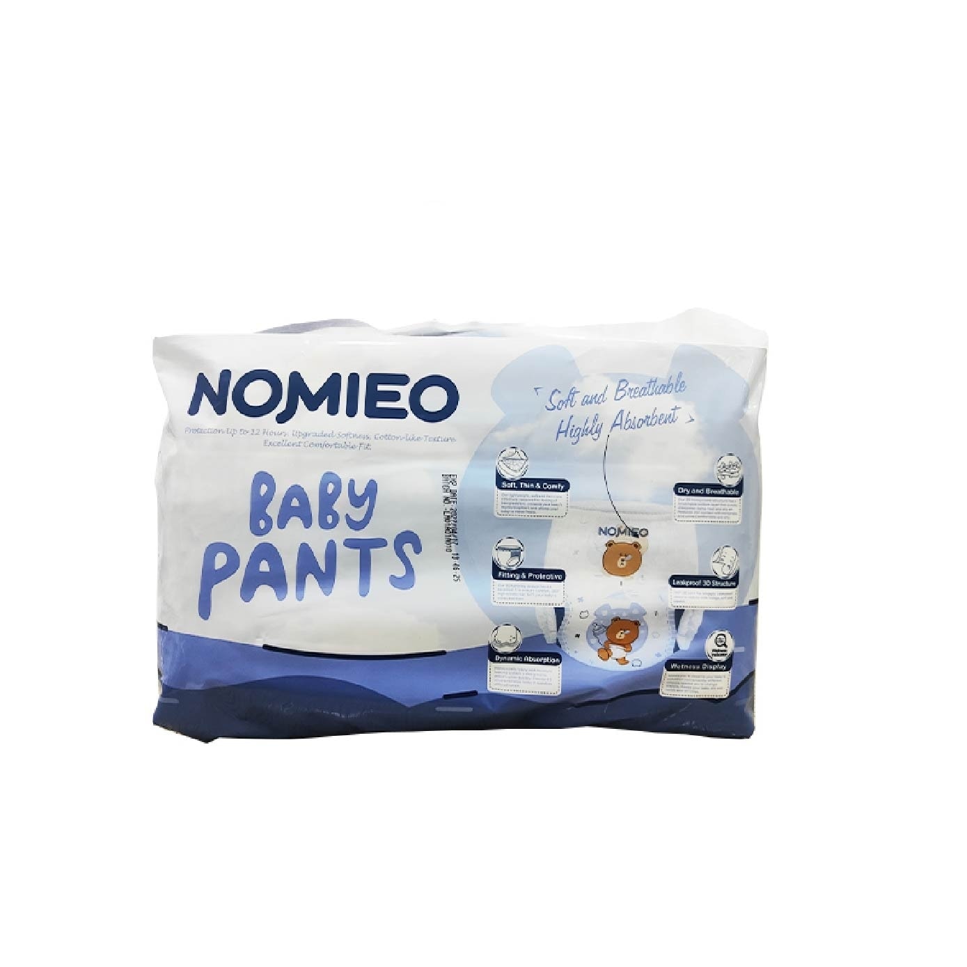 Baby Pants Diaper L44s x 3 (9-14kg)