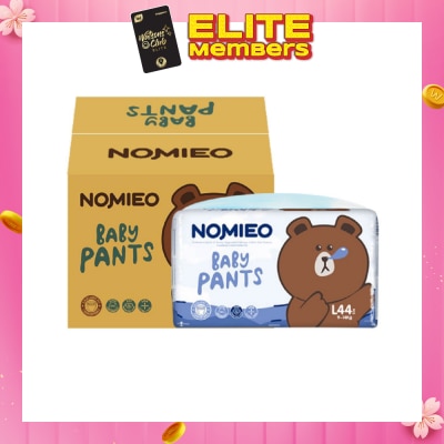 NOMIEO Baby Pants Diaper L44s x 3 (9-14kg)