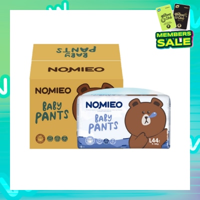 NOMIEO Baby Pants Diaper L44s x 3 (9-14kg)