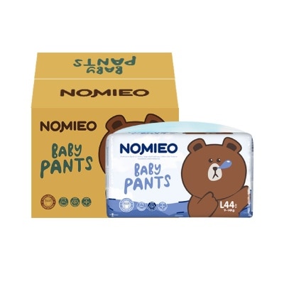 NOMIEO Baby Pants Diaper L44s x 3 (9-14kg)