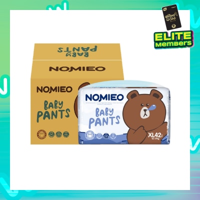 NOMIEO Baby Pants Diaper XL42s x 3 (12-17Kg)