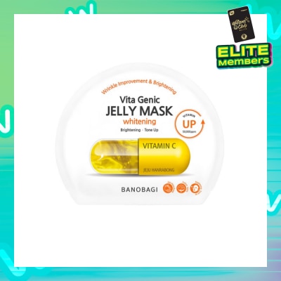 BANOBAGI Whitening Vitamin C & Jeju Hanrabong Vita Genic Jelly Mask (Brightening & Tone Up) 1s
