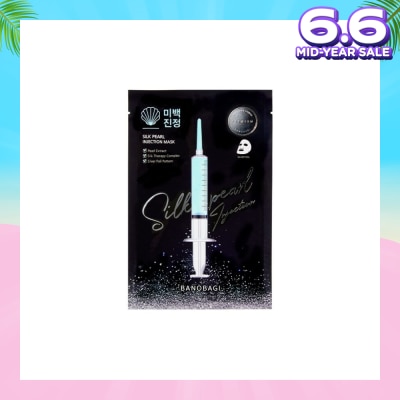 BANOBAGI Silk Pearl Injection Mask With Pearl Extract & Hydrolized Silk (To Brightens Skin & Faded Scars) 1s