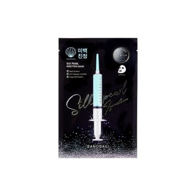 BANOBAGI Silk Pearl Injection Mask With Pearl Extract & Hydrolized Silk (To Brightens Skin & Faded Scars) 1s