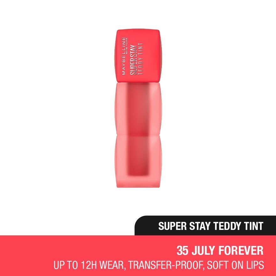 MAYBELLINE Super Stay Teddy Tint 35 July Forever (Transferproof & Waterproof) 1s