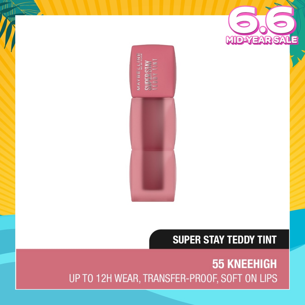 Super Stay Teddy Tint 55 Kneehigh (Transferproof & Waterproof) 1s