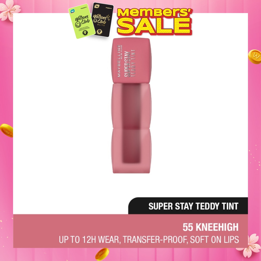 Super Stay Teddy Tint 55 Kneehigh (Transferproof & Waterproof) 1s