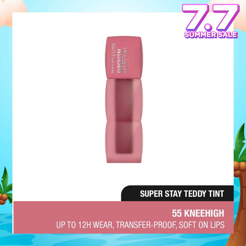 MAYBELLINE Super Stay Teddy Tint 55 Kneehigh (Transferproof & Waterproof) 1s
