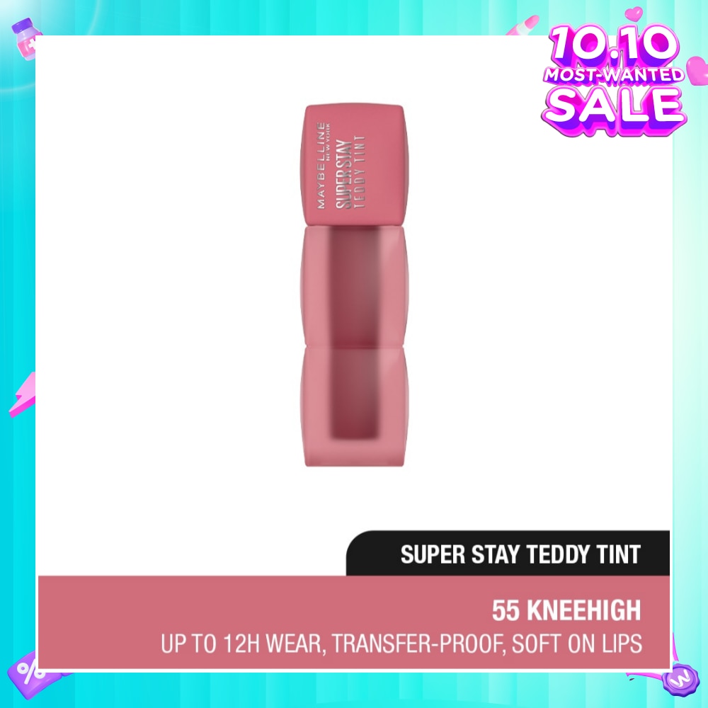 MAYBELLINE Super Stay Teddy Tint 55 Kneehigh (Transferproof & Waterproof) 1s