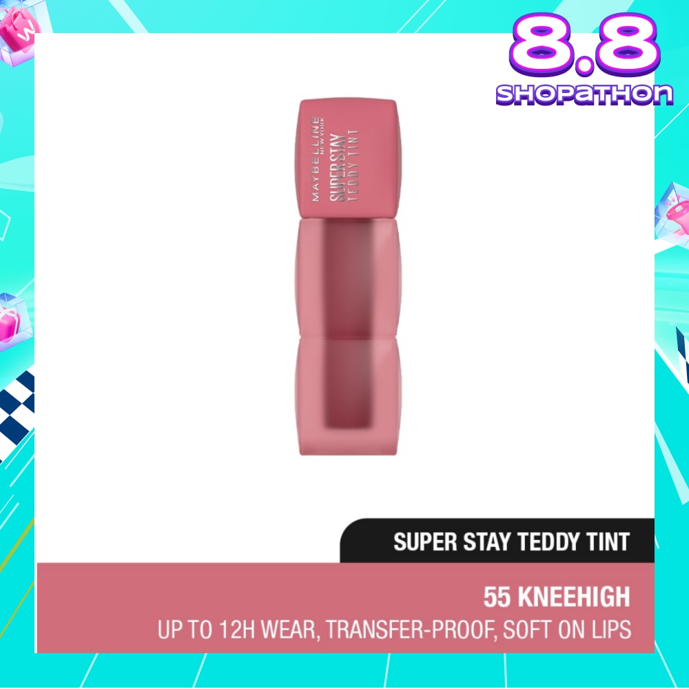 Super Stay Teddy Tint 55 Kneehigh (Transferproof & Waterproof) 1s