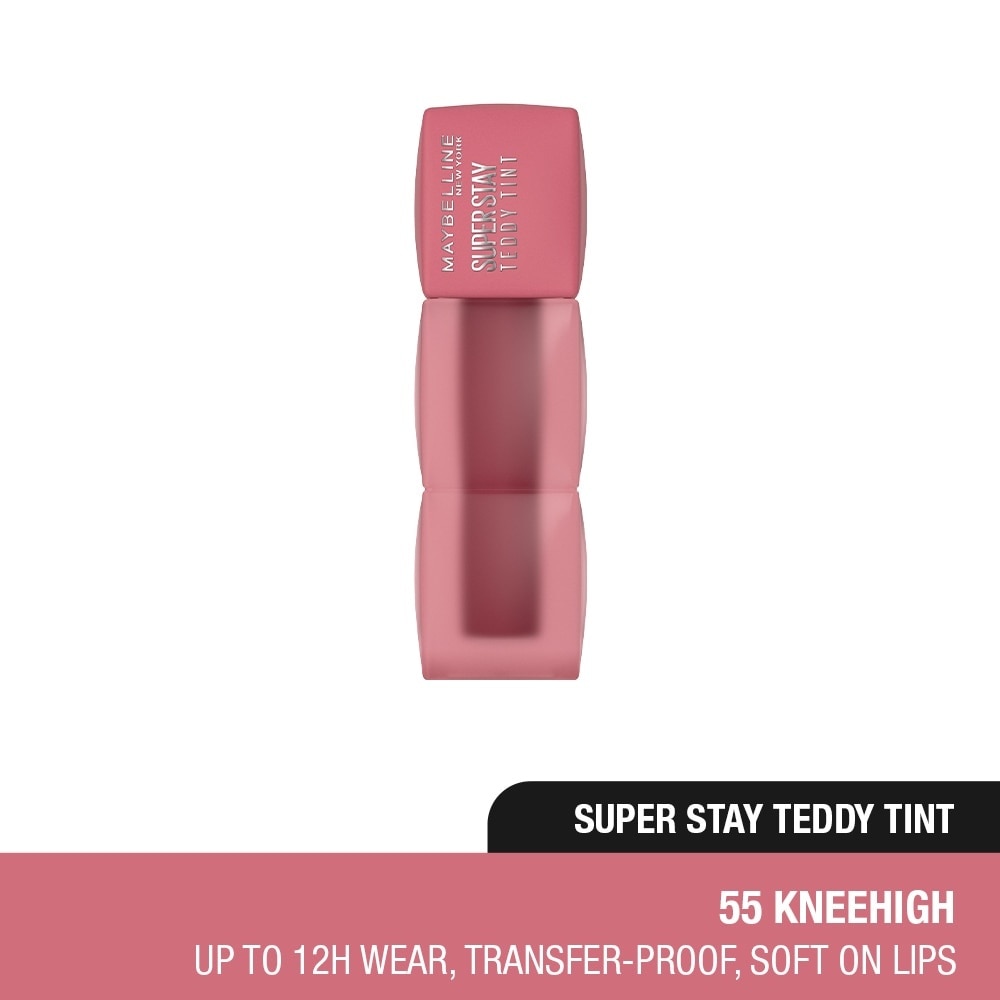 MAYBELLINE Super Stay Teddy Tint 55 Kneehigh (Transferproof & Waterproof) 1s