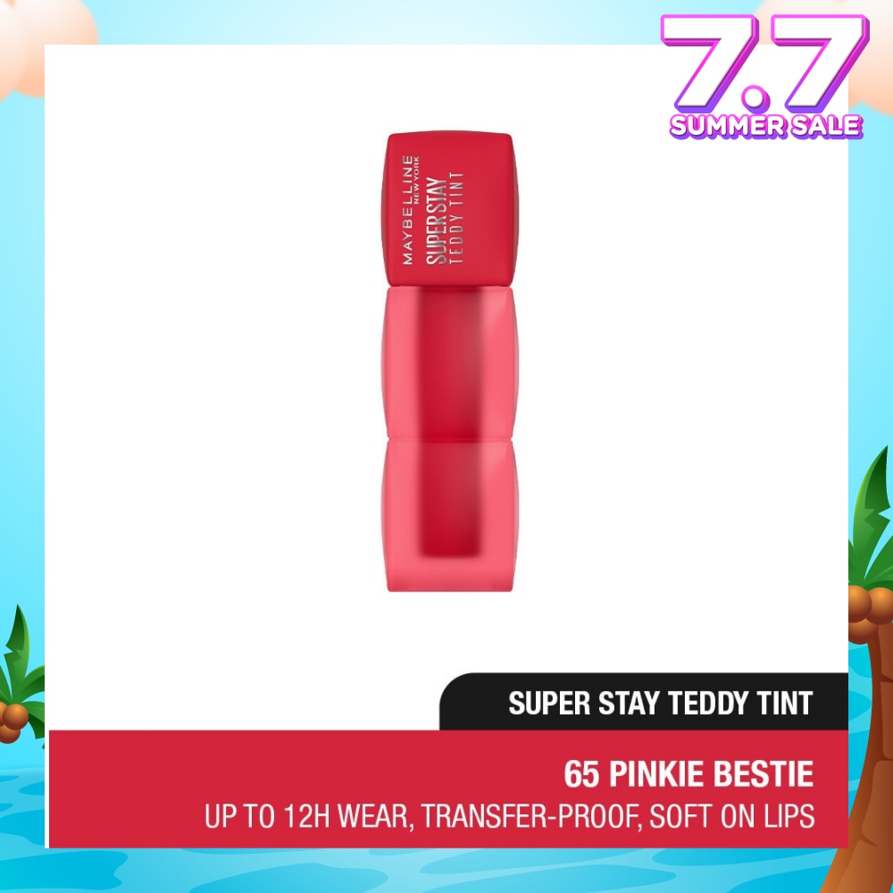 Super Stay Teddy Tint 65 Pinkie Bestie (Transferproof & Waterproof) 1s