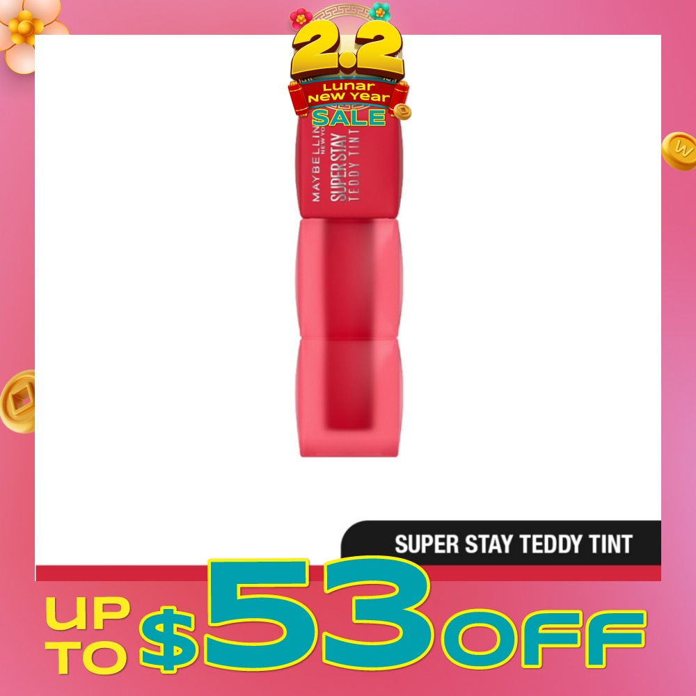 Super Stay Teddy Tint 65 Pinkie Bestie (Transferproof & Waterproof) 1s