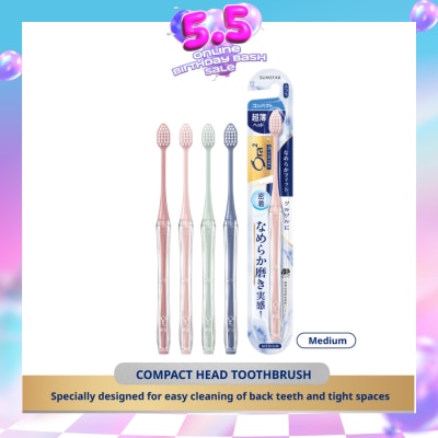 ORA2 - Premium Smooth Fit Toothbrush Compact Medium 1s