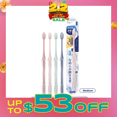 ORA2 Premium Smooth Fit Toothbrush Compact Medium 1s