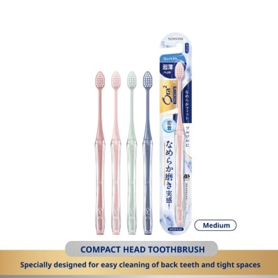 ORA2 Premium Smooth Fit Toothbrush Compact Medium 1s