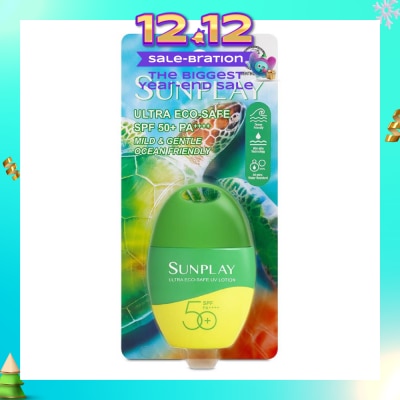 SUNPLAY Ultra Eco*safe UV Lotion SPF50 (Ocean Friendly + Superior Water & Sweat Resistance + Mild & Gentle) 35g