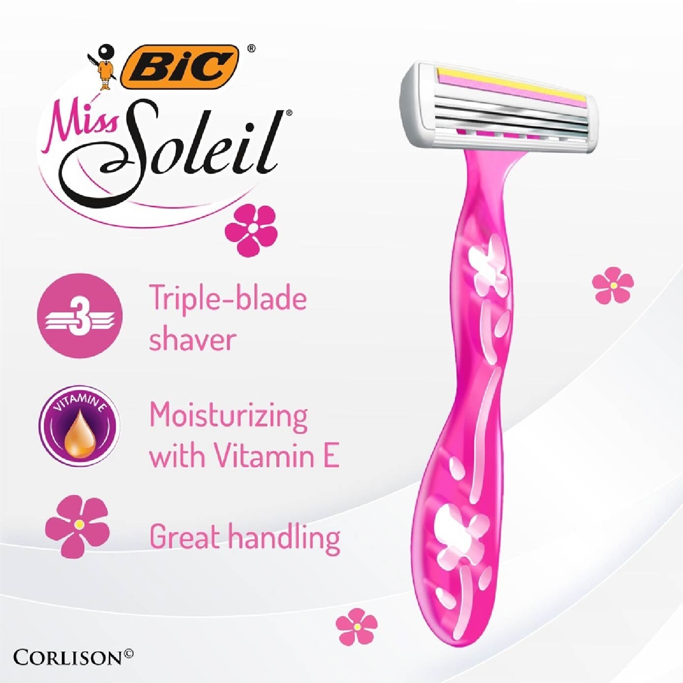 Miss Soleil A Smooth Shave (With Triple-Blade Shaver) 2s