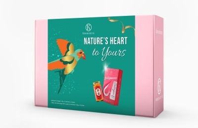 KINOHIMITSU Nature's Heart To Yours Gift Set (Jelly Boost Collagen 15s & Bird Nest 150g X 2) 1s