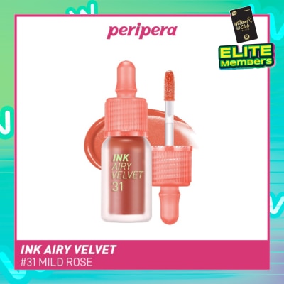 PERIPERA Ink Airy Velvet Lip Tint 31 Mild rose 1s