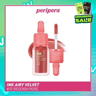 PERIPERA Ink Airy Velvet Lip Tint 32 Reddish Rose 1s
