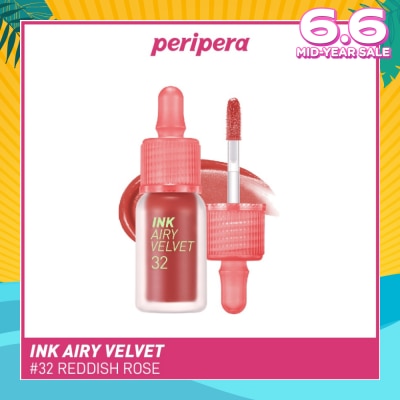 PERIPERA Ink Airy Velvet Lip Tint 32 Reddish Rose 1s