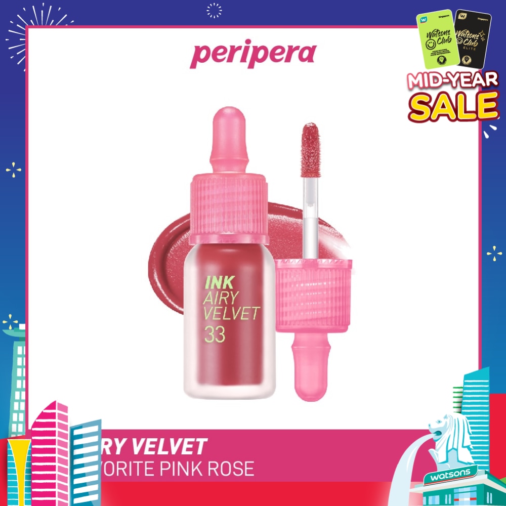 Ink Airy Velvet Lip Tint 33 Favorite Pink Rose 1s