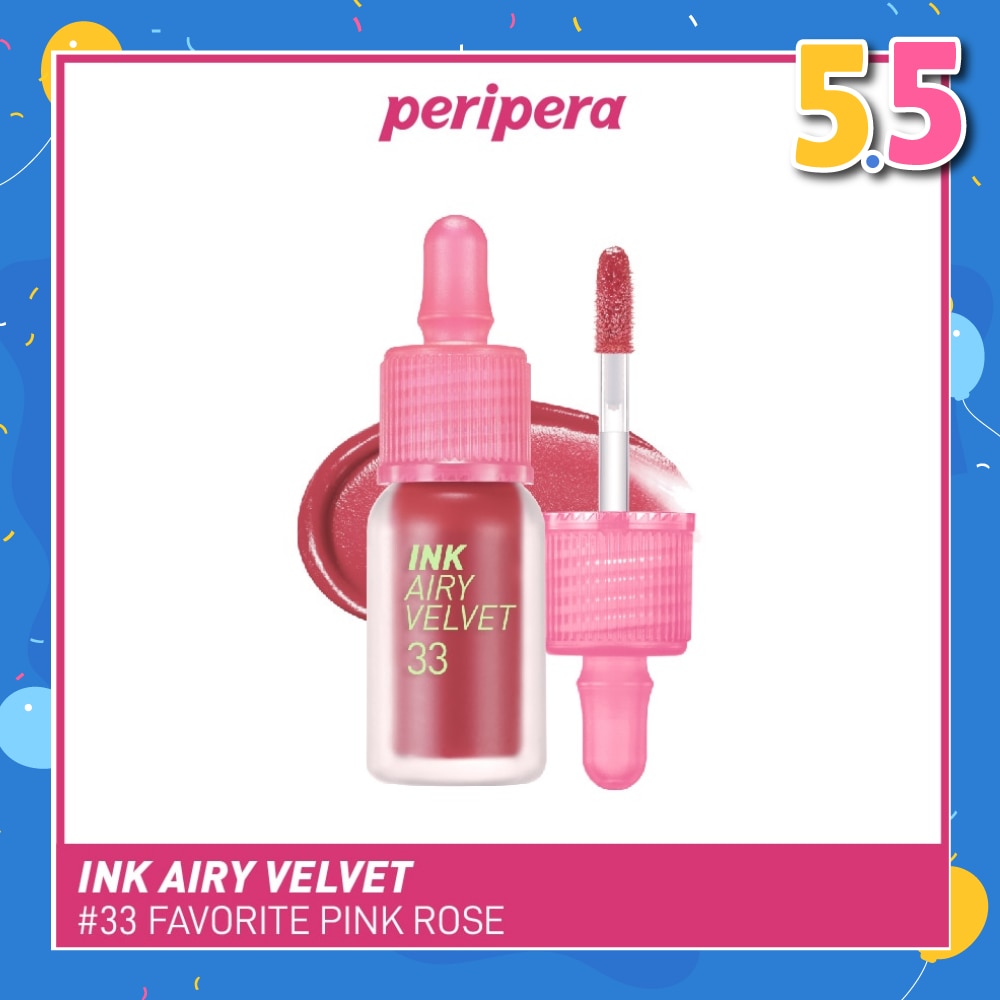 Ink Airy Velvet Lip Tint 33 Favorite Pink Rose 1s
