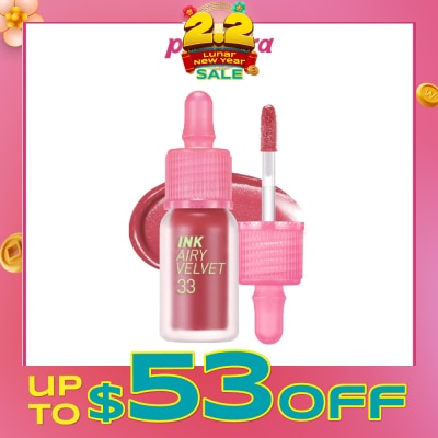 PERIPERA Ink Airy Velvet Lip Tint 33 Favorite Pink Rose 1s