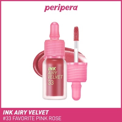 PERIPERA Ink Airy Velvet Lip Tint 33 Favorite Pink Rose 1s