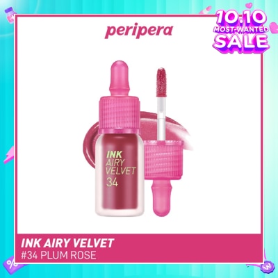PERIPERA Ink Airy Velvet Lip Tint 34 Plum Rose 1s