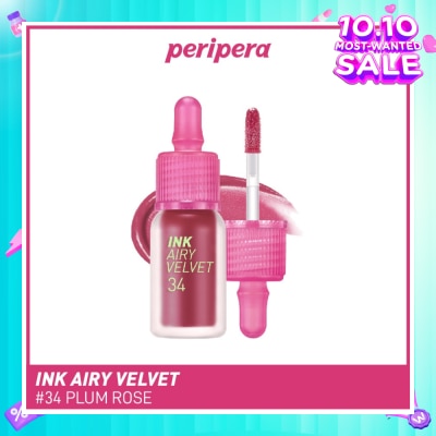 PERIPERA Ink Airy Velvet Lip Tint 34 Plum Rose 1s