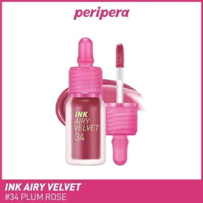 PERIPERA Ink Airy Velvet Lip Tint 34 Plum Rose 1s