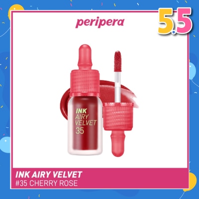 PERIPERA Ink Airy Velvet Lip Tint 35 Cherry Rose 1s