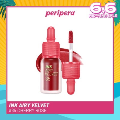 PERIPERA Ink Airy Velvet Lip Tint 35 Cherry Rose 1s