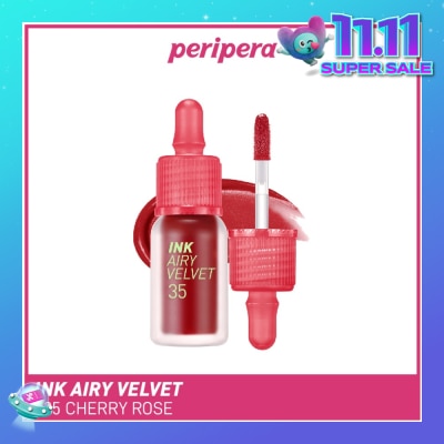 PERIPERA Ink Airy Velvet Lip Tint 35 Cherry Rose 1s