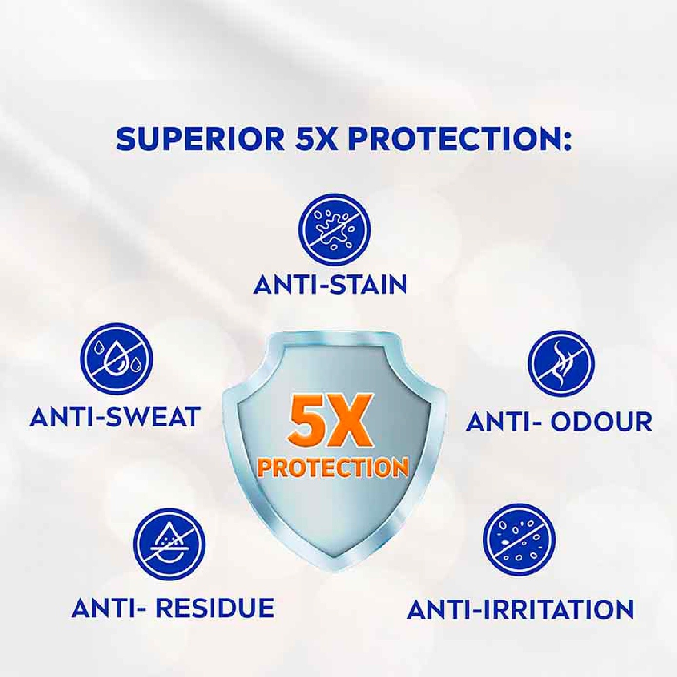 Deodorant Roll-on Invisible Black White (Clear)