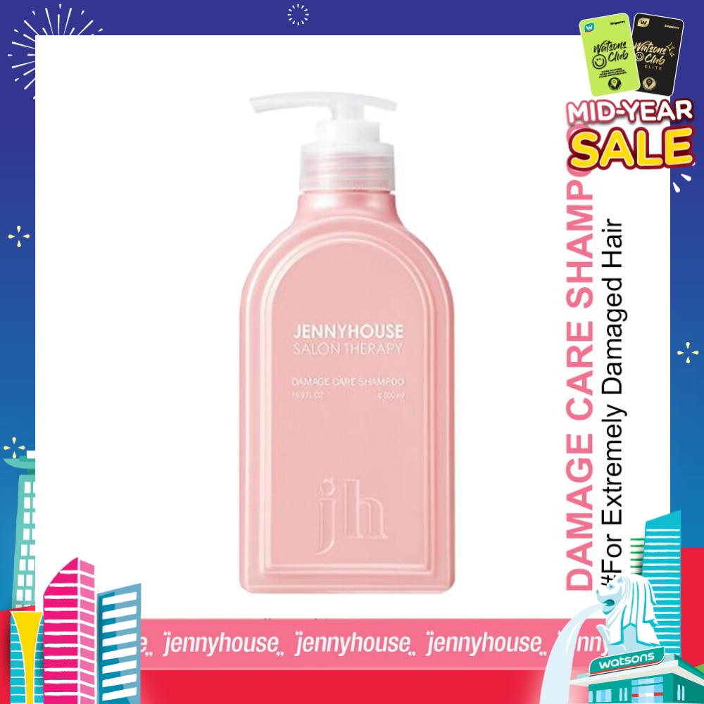 Salon Therapy Damage Care Shampoo (For Extremely Damaged Hair & Mitigating Hair Loss Symptoms) 500ml
