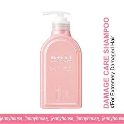 JENNYHOUSE Salon Therapy Damage Care Shampoo (For Extremely Damaged Hair & Mitigating Hair Loss Symptoms) 500ml