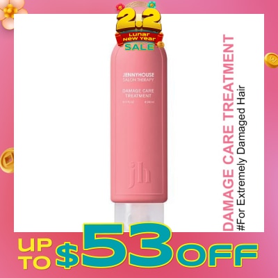 JENNYHOUSE Salon Therapy Damage Care Treatment (For Extremely Damaged Hair & Mitigating Hair Loss Symptoms) 240ml