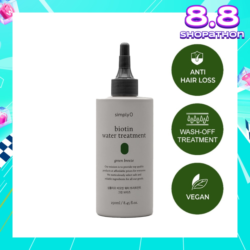 Biotin Water Treatment Green Breeze (Vegan & For Anti Hair Loss) 250ml