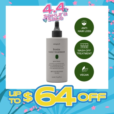 SIMPLY'O - Biotin Water Treatment Green Breeze 250ml