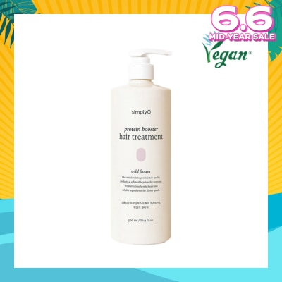 SIMPLY'O Protein Booster Hair Treatment Wild Flower (To Strengthen Hair Soft & Healthy) 500ml